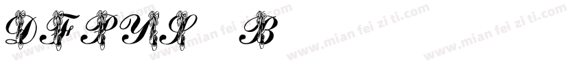 DFPYeaSong B5字体转换